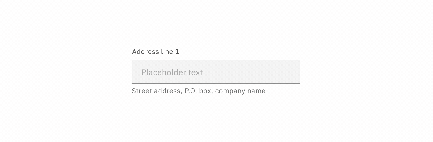 Validation text example
