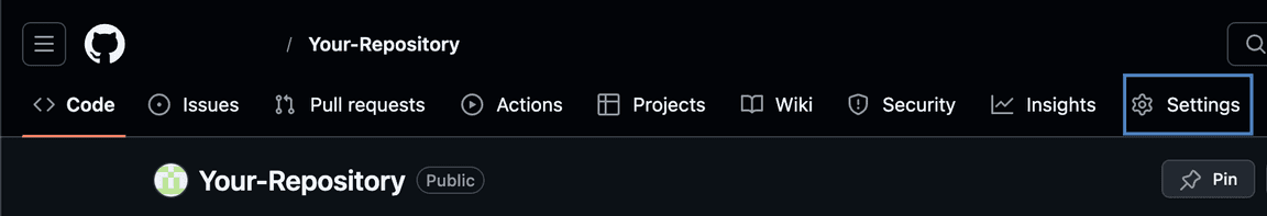 GitHub Repository Settings