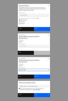 Generate an API key – Carbon Design System