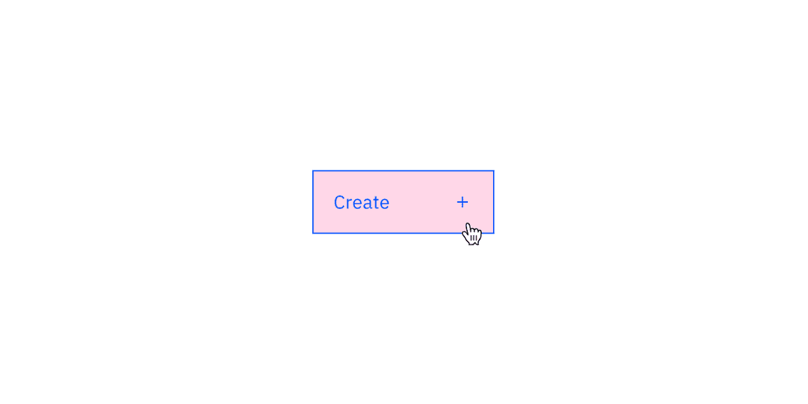 Mouse interaction for button.