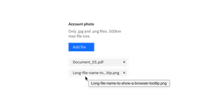 Overflow content – Carbon Design System