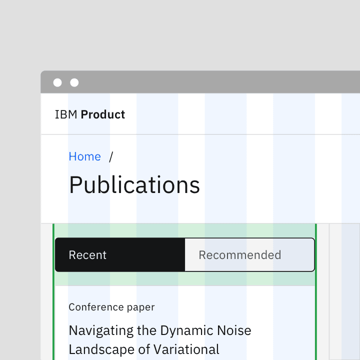 Do vertically align the switcher with other page content