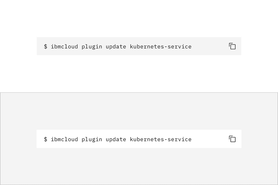 Light prop applied to a single line code snippet
