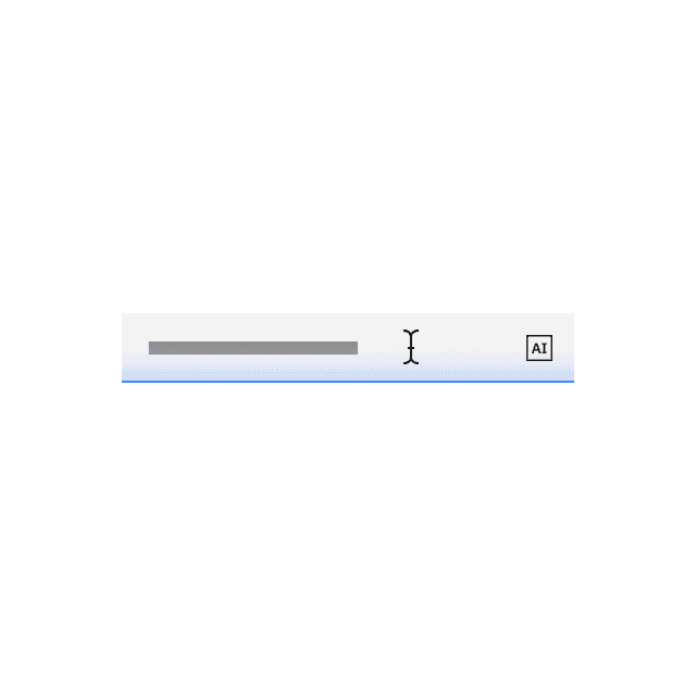 AI text input